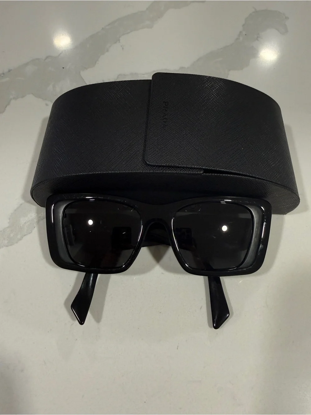 Prada Black Sunglasses PR 08YS